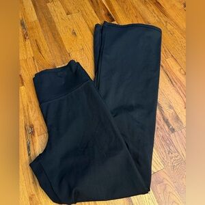 American Eagle Black Everything Flare Pants